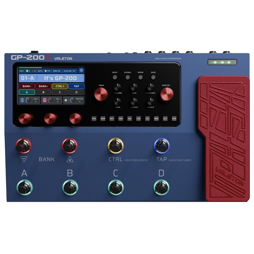 Valeton GP-200X 10th Anniversary Limited Edition *ของแท้รับประกัน 1ปี* Guitar Effects, เอฟเฟคกีตาร์