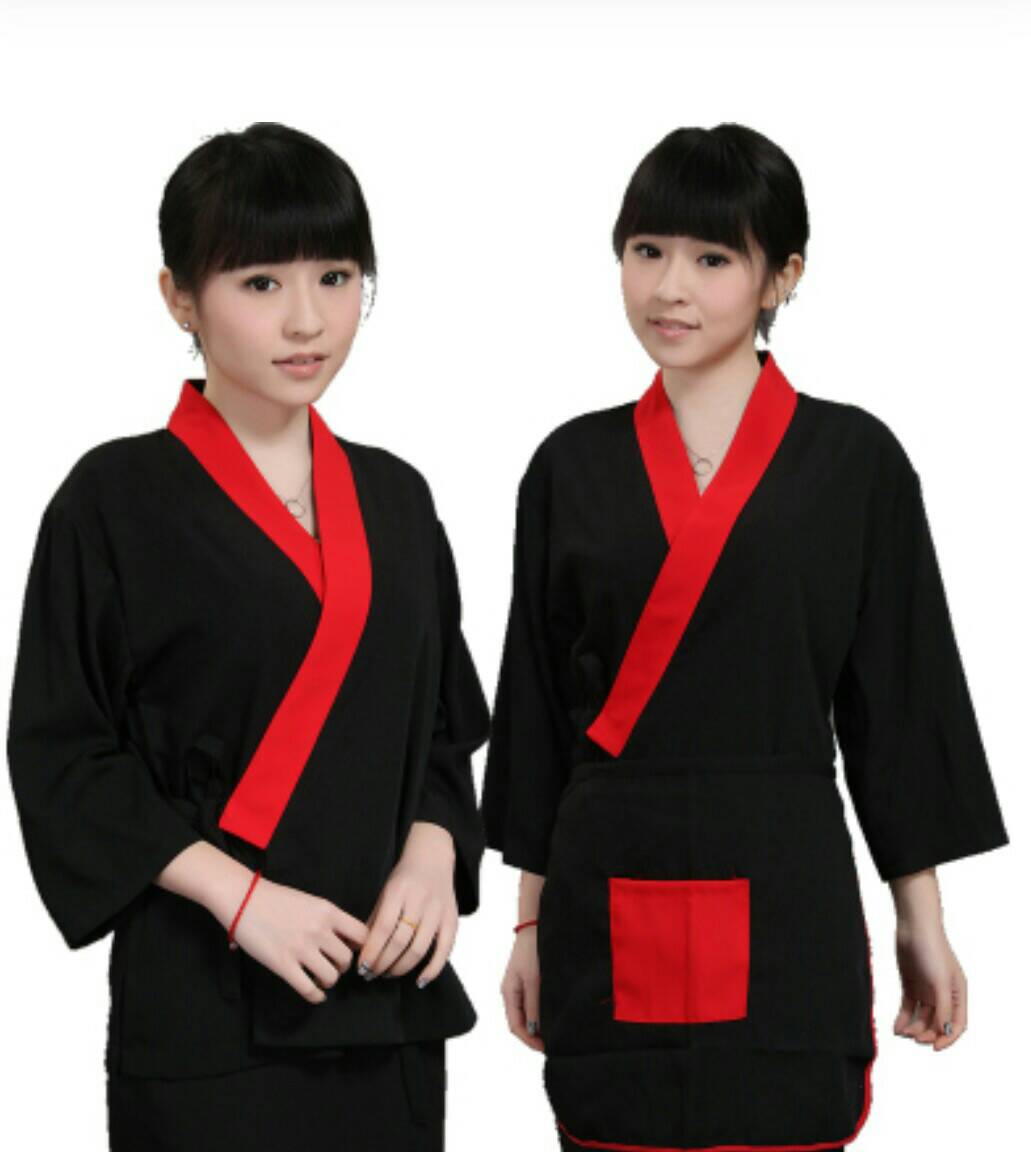 เครื่องแบบพนักงานเสริฟ ชุดฟอร์มพนักงานร้านอาหารญี่ปุ่น เกาหลี