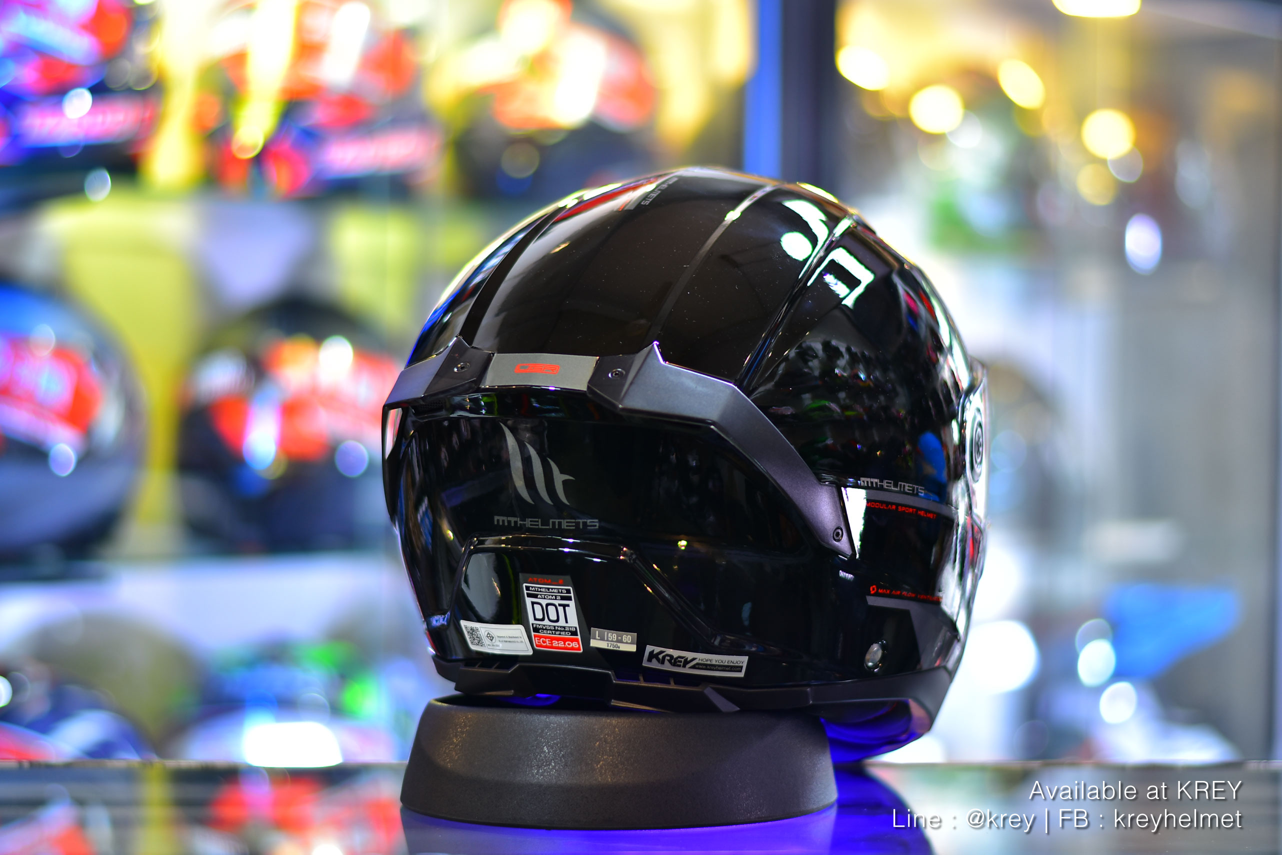 MT model ATOM 2 SV PURE GLOSSY BLACK