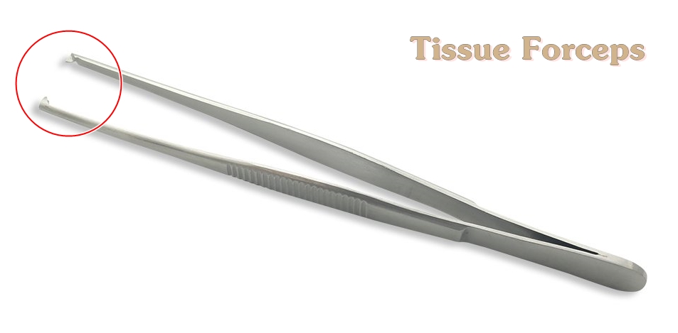 Tissue Forceps ปากคีบ แบบมีเขี้ยว ยี่ห้อ MIRA