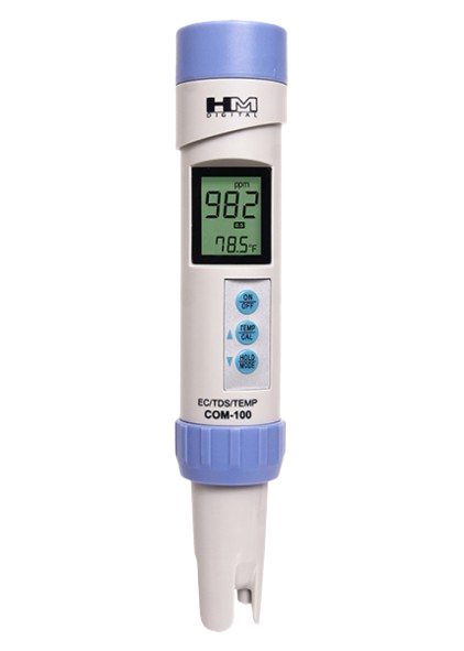 COM-100 Waterproof Professional Series EC/TDS Meter