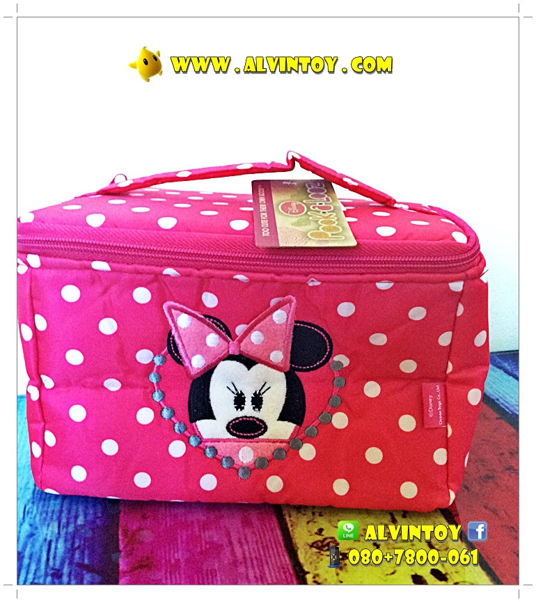 กระเป๋ากล่องเครื่องสำอาง Minnie Mouse - มินนี่เมาส์