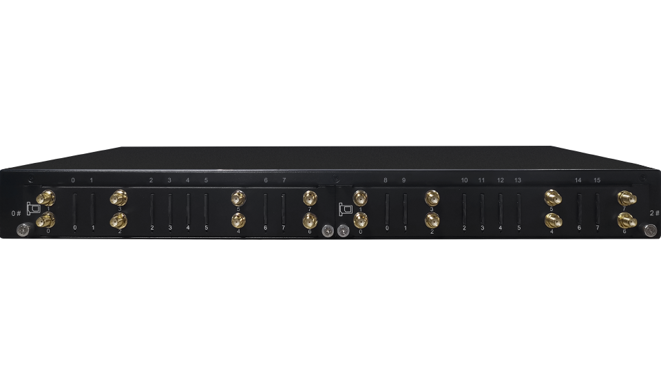 DINSTAR ECC-DWG2000F-B-16W อุปกรณ์แปลงสัญญาณมือถือ 3G เป็นระบบ VoIP ใช้ได้พร้อมกัน 16 ซิม รองรับคลื่น 2100MHz. และ LTE