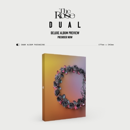 ( Pre-Order ) THE ROSE 2nd Full Album [ DUAL ] Deluxe Box Dawn ver * มี Poster พับ * วางจำหน่าย 30 / 5 / 2025
