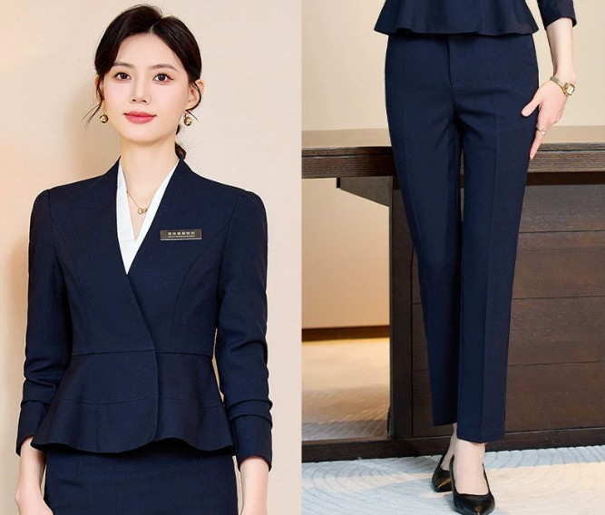 ชุดสูท ชุดพนักงานแผนกต้อนรับโรงแรม ชุดพนักงานร้านขายเครื่องประดับ ชุดพนักงานขาย