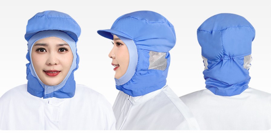 หมวกโรงงาน หมวกอนามัย ป้องกันฝุ่น