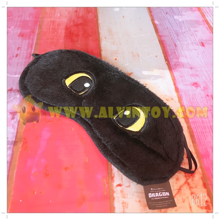 หมอนรองคอตัวยู เขี้ยวกุด พร้อมผ้าปิดตา