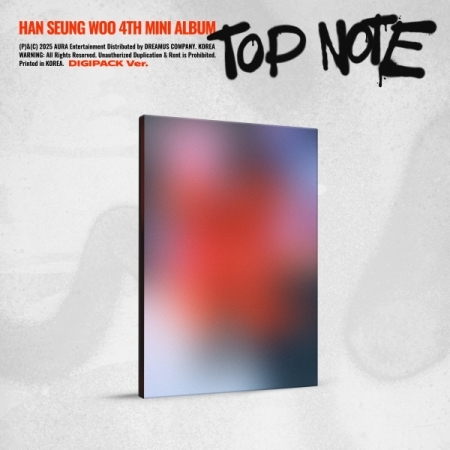 ( Pre-Order ) HAN SEUNGWOO 4th Mini Album [ Top Note ] Digipack ver * มี Poster พับในกล่อง วางจำหน่าย 30 / 6 / 2025