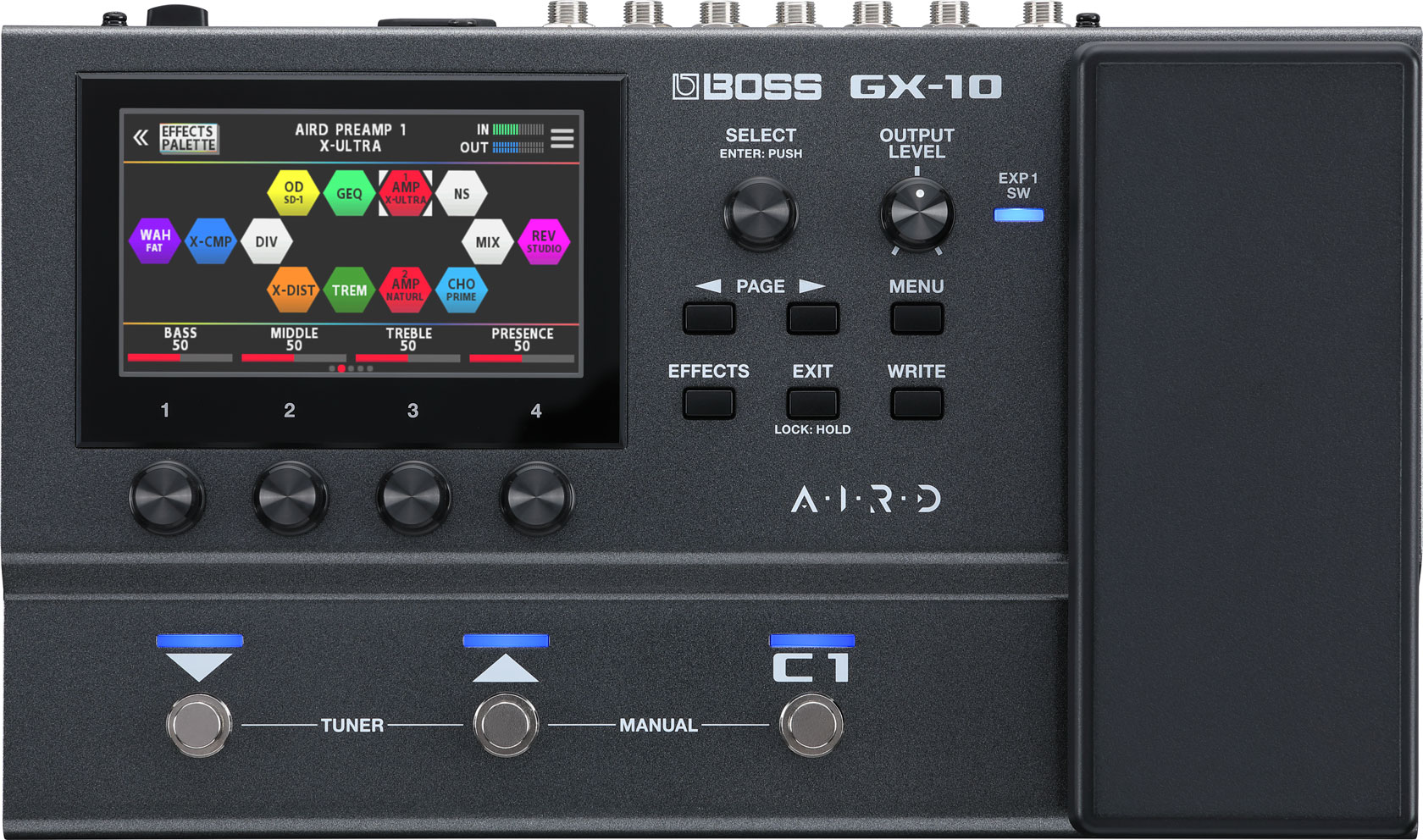Boss GX-10 *ของแท้รับประกัน 1ปี* เอฟเฟคกีต้าร์ Guitar Effects Processor