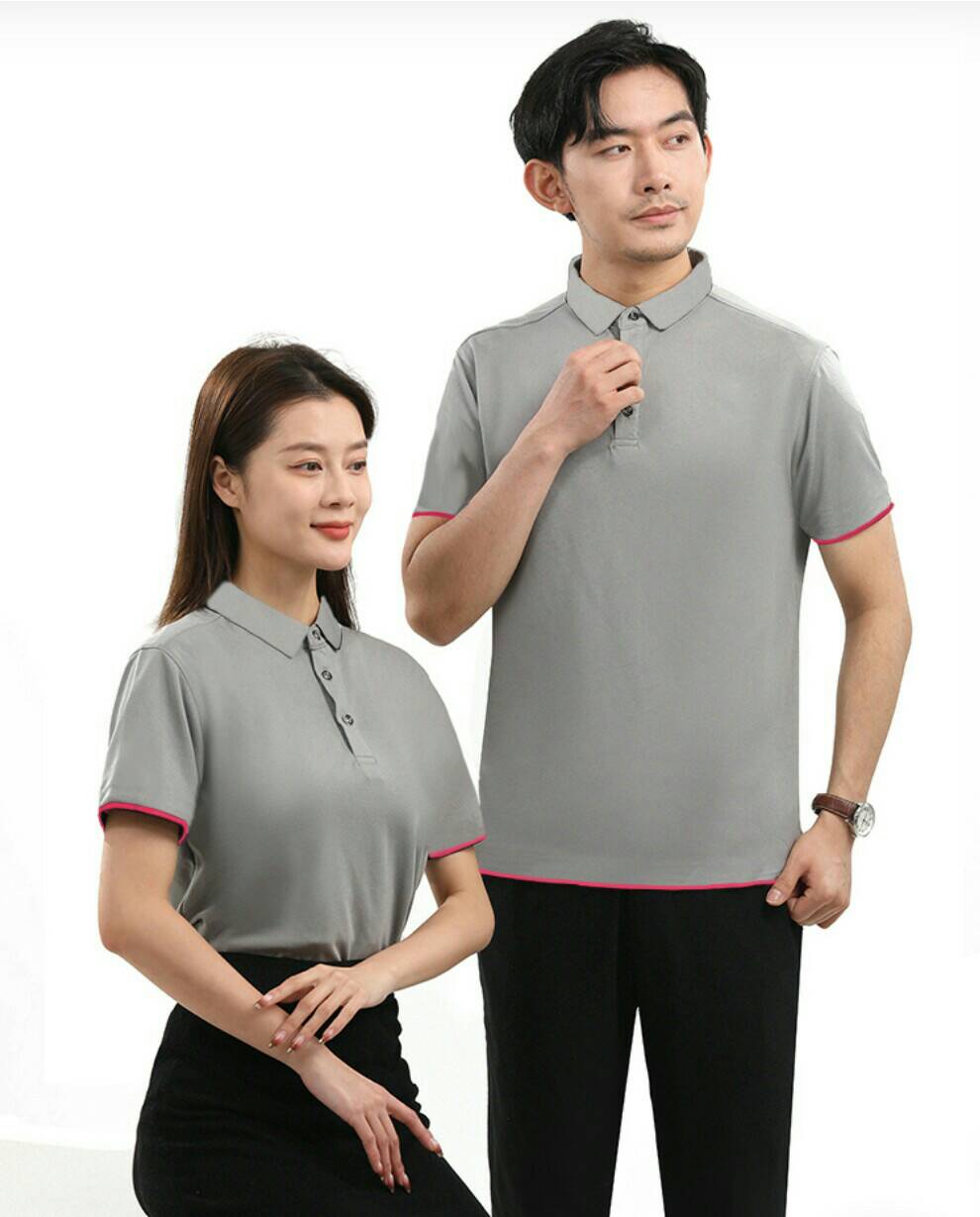 เสื้อยืดปกโปโล เสื้อโปโลแขนสั้น เสิ้อฟอร์มพนักงาน