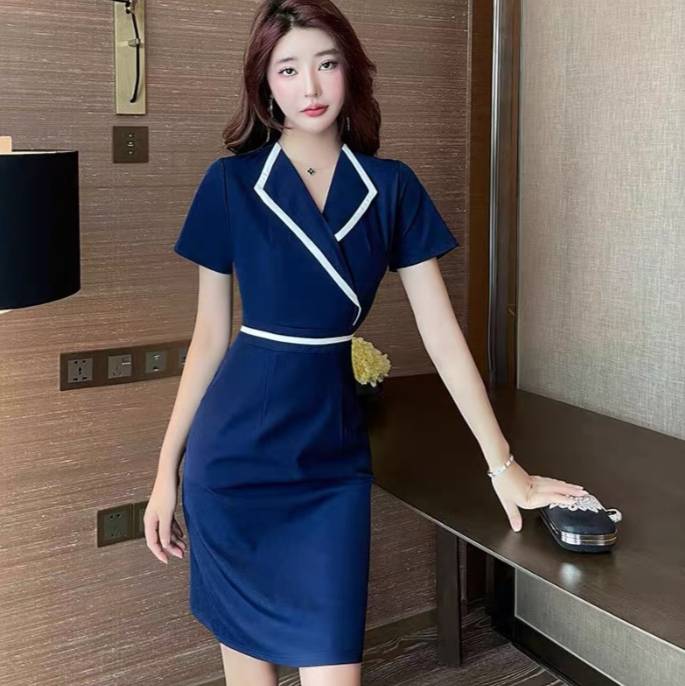 ชุดช่างเสริมสวย ซาวน่า แช่เท้า ชุดคลินิกความงาม ชุดนวดสปา ชุดพนักงานต้อนรับ