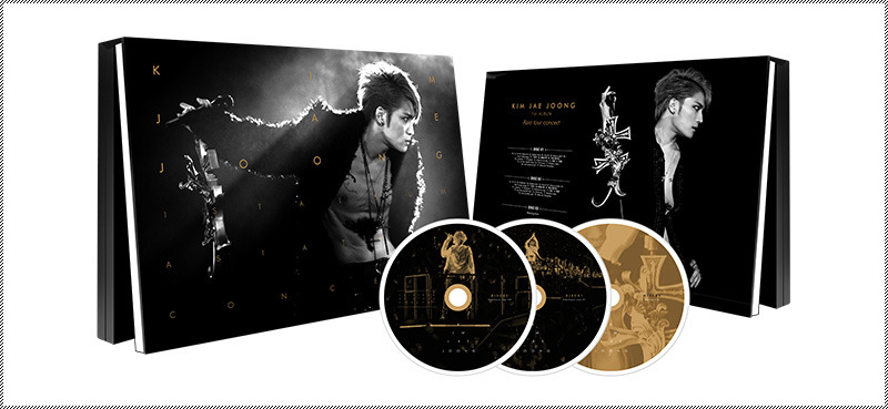 ( Pre-Order ) 2013 KIM JAE JOONG 1ST ALBUM ASIA TOUR CONCERT IN JAPAN DVD ( 3 DISC )