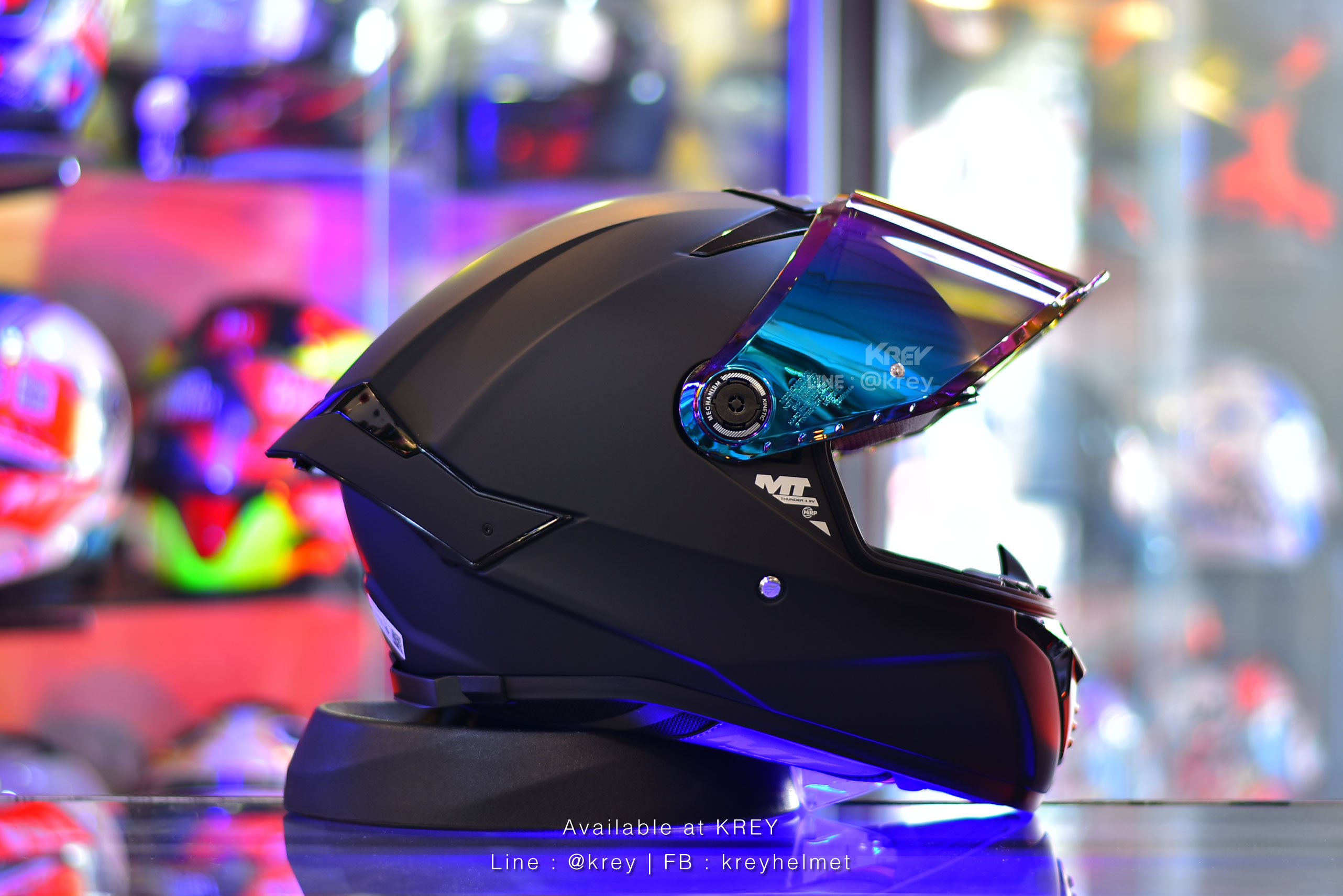 MT model THUNDER 4 SV PURE MATT BLACK