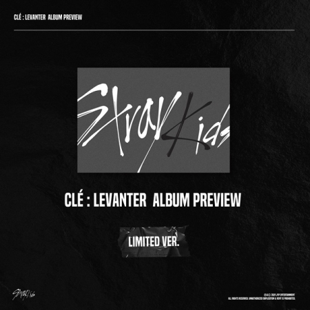 ( Pre-Order ) STRAY KIDS CLE : LEVANTER ( Limited Edition ) + Poster วางจำหน่าย 10 / 12 / 2019