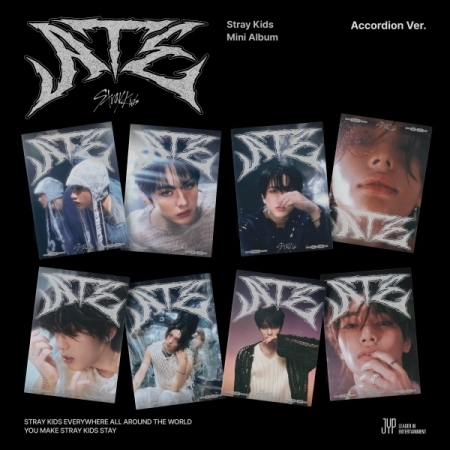 ( Pre-Order ) Stray Kids Mini Album ATE ( Accordion ver ) Set 8 ver * ไม่มี Poster พับในกล่อง * วางจำหน่าย 19 / 7 / 2024