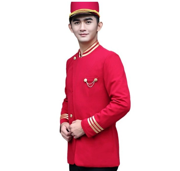 เครื่องแบบพนักงาน ชุดพนักงานต้อนรับโรงแรม ชุดพนักงานต้อนรับโรงแรมชาย