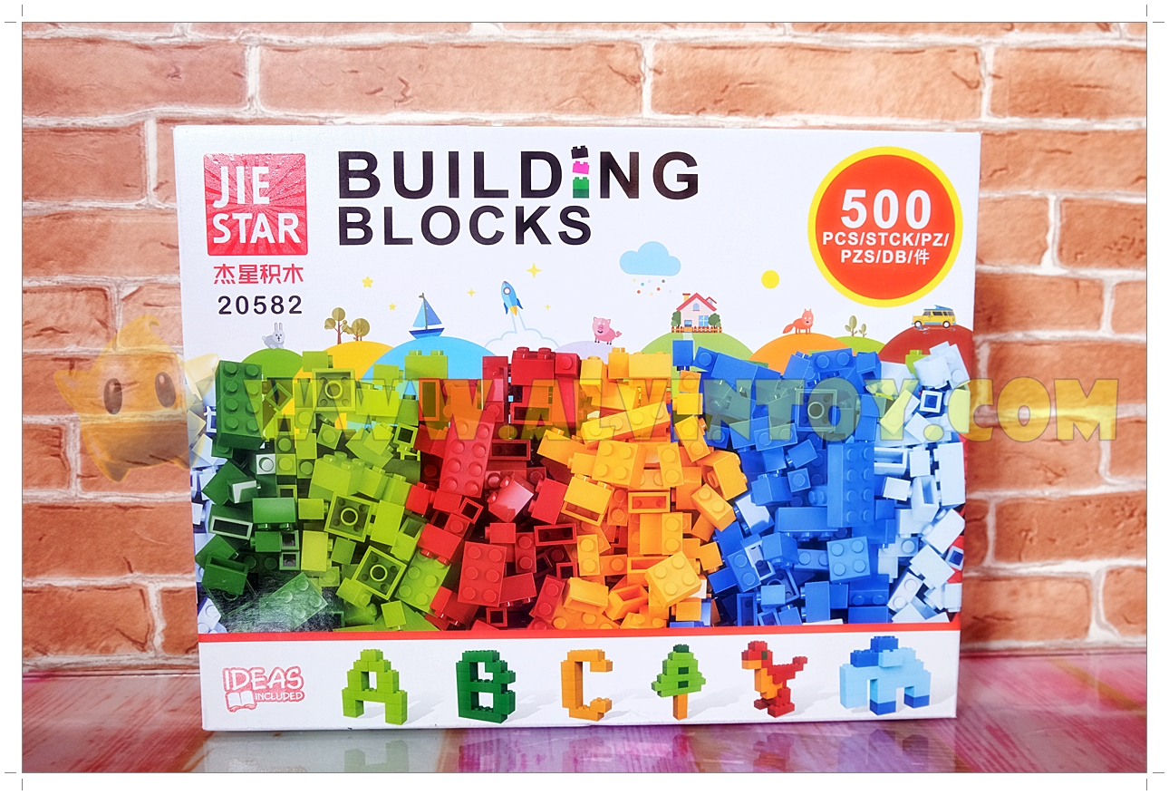 Lego Building Blocks - ตัวต่ออิสระ 500 ชิ้น