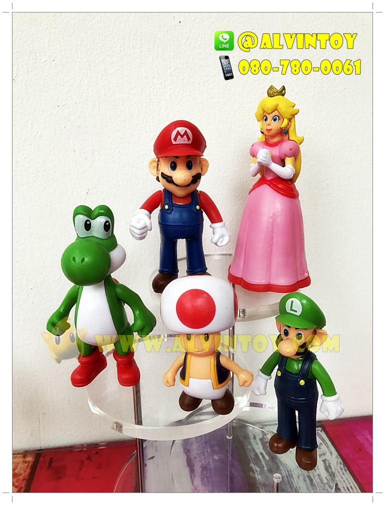 Model Super Mario Characters