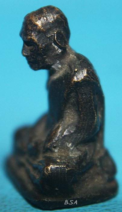 รูปหล่อหลวงพ่อเขียน พิจิตร พิมพ์จุลกฐิน ปี2500-2507