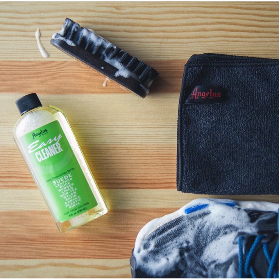 ANGELUS EASY CLEANER 8 oz. ผลิตภัณฑ์ทำความสะอาดรองเท้า made in USA 🇺🇸