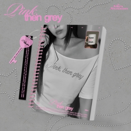 ( Pre-Order ) Min Jiwoon - [Pink, then grey] * ไม่มี Poster พับ * วางจำหน่าย 22 / 8 / 2025