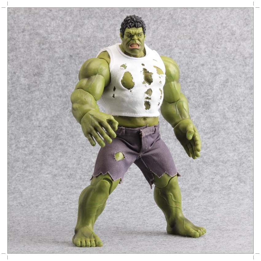 Figure The Hulk - โมเดล เดอะฮัค กางเกงผ้า มีเสื้อ แว่นดำ
