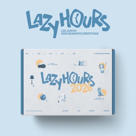 ( Pre-Order ) Lee Junho ( 2PM ) Seasons Greetings 2026 [LAZY HOURS] มี Poster ภายใน Set ** สั่งเกิน 1 ชิ้นบวกค่าส่งเพิ่มชิ้นละ 20 บาท เนื่องจากสินค้าหนัก ** จำนวนจำกัด ** วางจำหน่าย 24 / 12 / 2025
