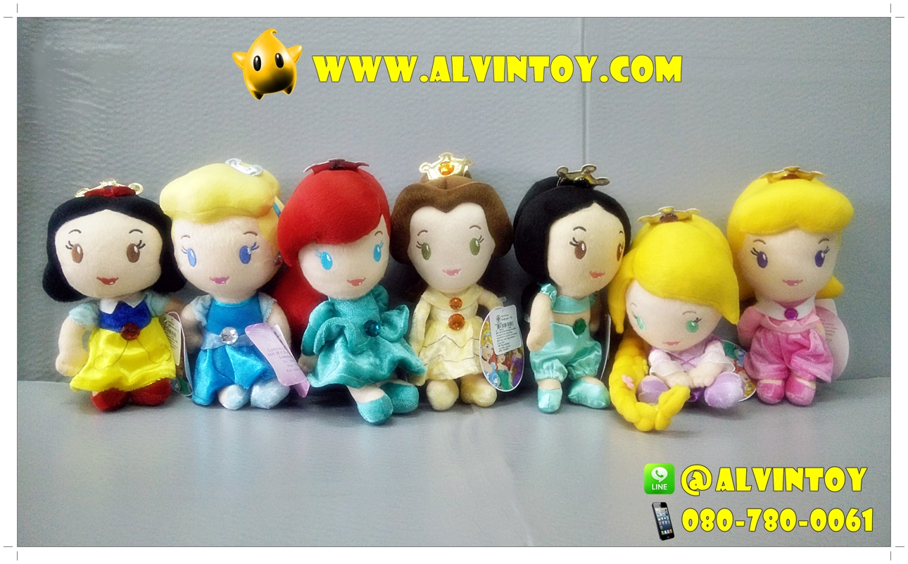 ตุ๊กตาเจ้าหญิง Walt Disney 7 ตัว