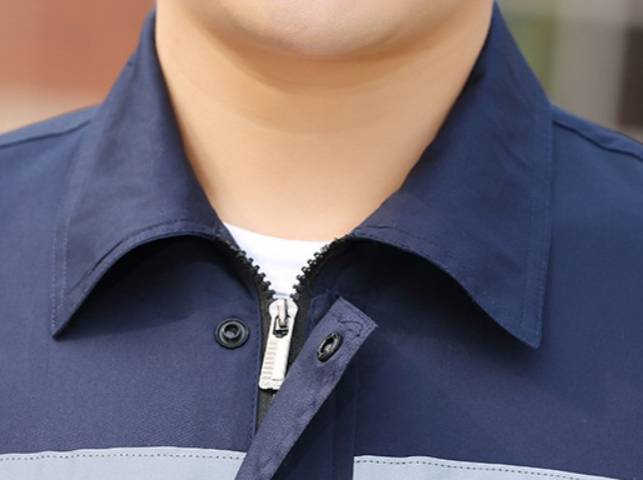 ชุดช่าง ยูนิฟอร์มช่าง ชุดช่างกลโรงงาน ช่างไฟฟ้า สีกรม สีฟ้า สีแดง สีเทา สีส้ม