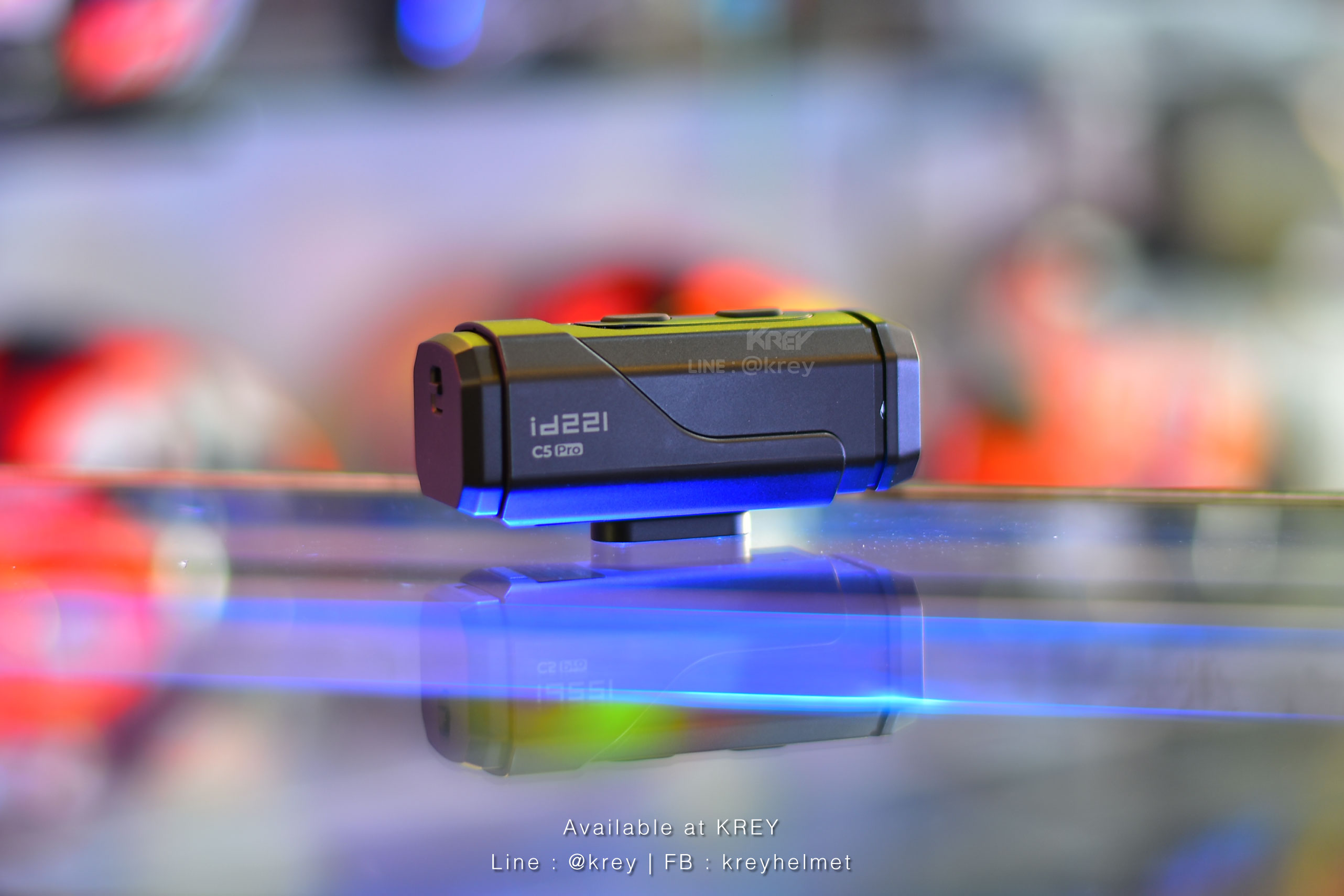 กล้องติดหมวก/รถ id221 รุ่น ACTION C5 Pro