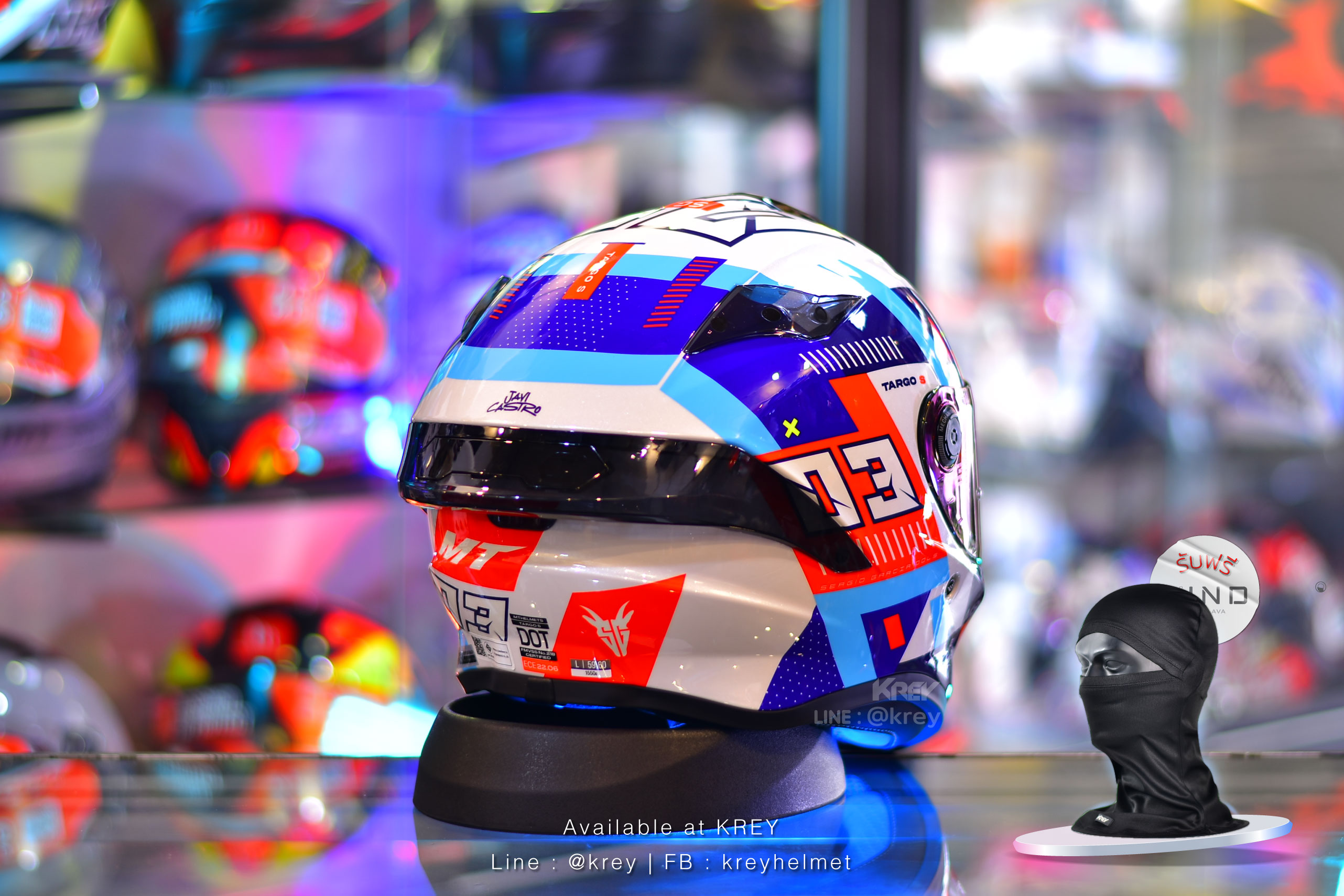 MT model TARGO S SERGIO GARCIA GLOSS BLUE