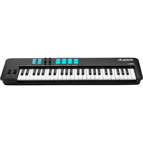 Alesis V49 MKII *ของแท้ประกัน 1ปี* มิดิคีย์บอร์ดคอนโทรลเลอร์ 49-Key USB MIDI Keyboard Controller