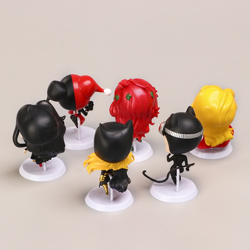 Figures DC Super Hero - โมเดล DC ฮีโร่หญิง 6 ตัว