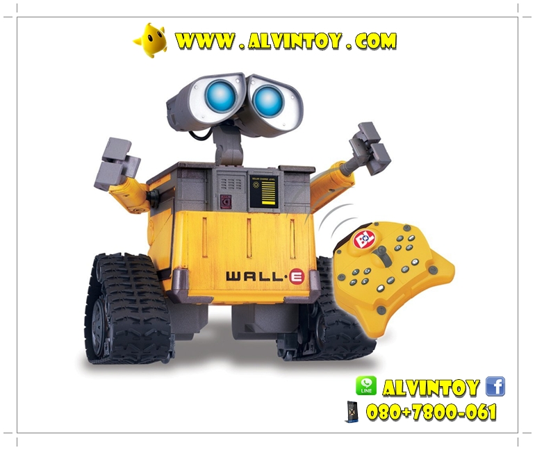 Wall-E With Infrared Remote Control