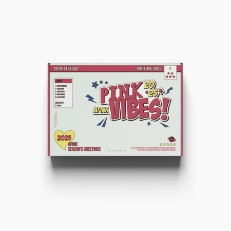 ( Pre-Order ) APINK SEASONS GREETINGS 2025 ** สั่งเกิน 1 ชิ้นบวกค่าส่งเพิ่มชิ้นละ 20 บาท เนื่องจากสินค้าหนัก ** จำนวนจำกัด ** วางจำหน่าย 26 / 12 / 2024