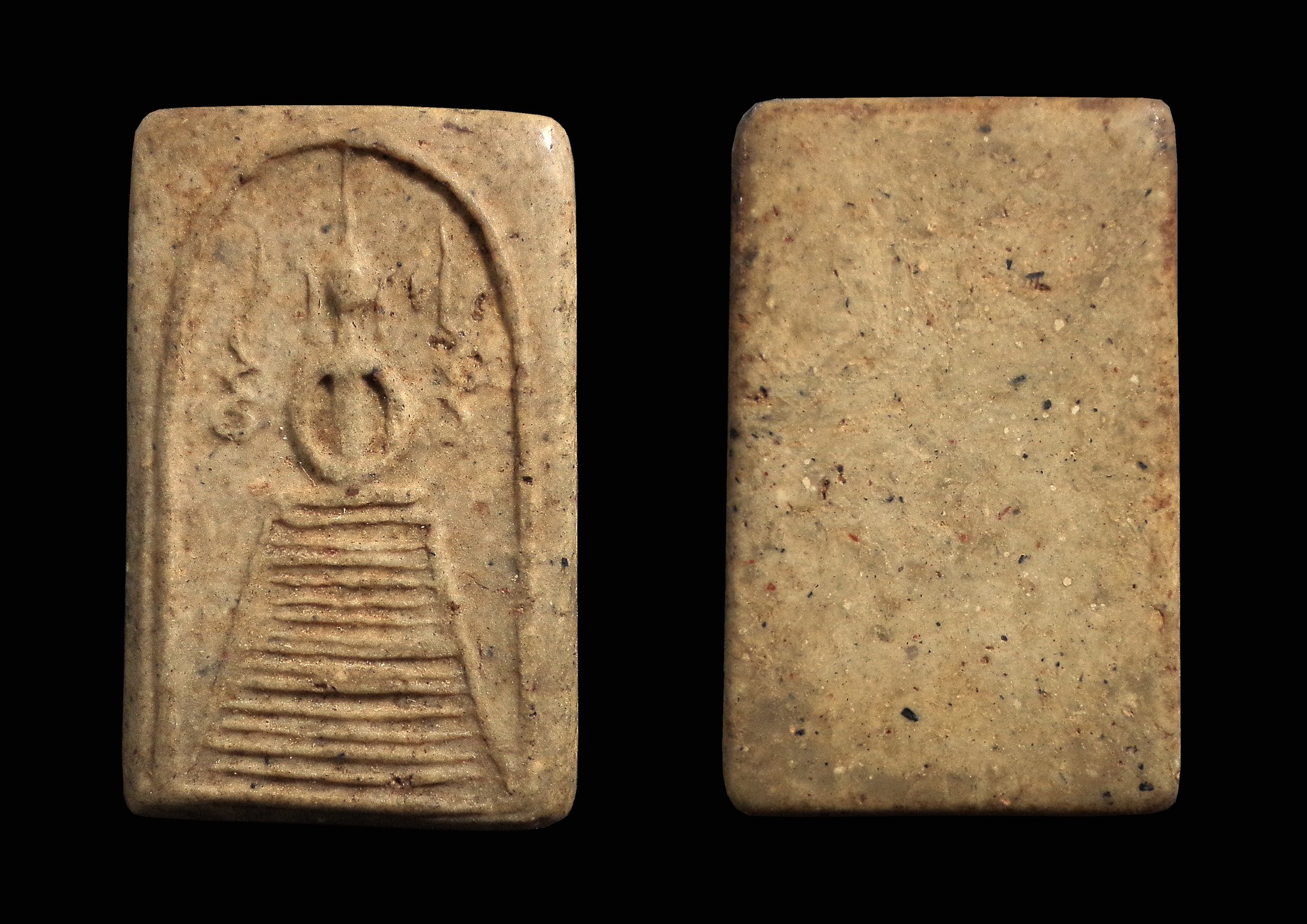 พระพิมพ์สมเด็จ พิมพ์แซยิด แขนกลม หลวงปู่ภู วัดอินทรวิหาร กทม.