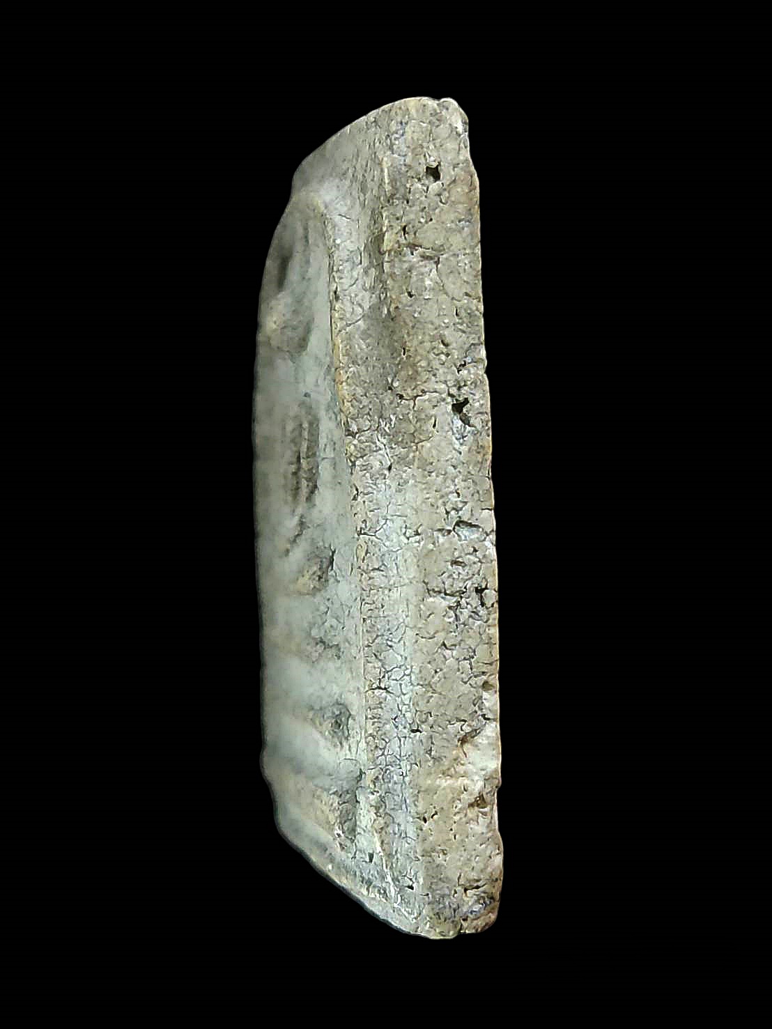 พระสมเด็จหลวงปู่นาค วัดระฆัง พิมพ์สามชั้น อกร่อง หูติ่ง ปี 2495