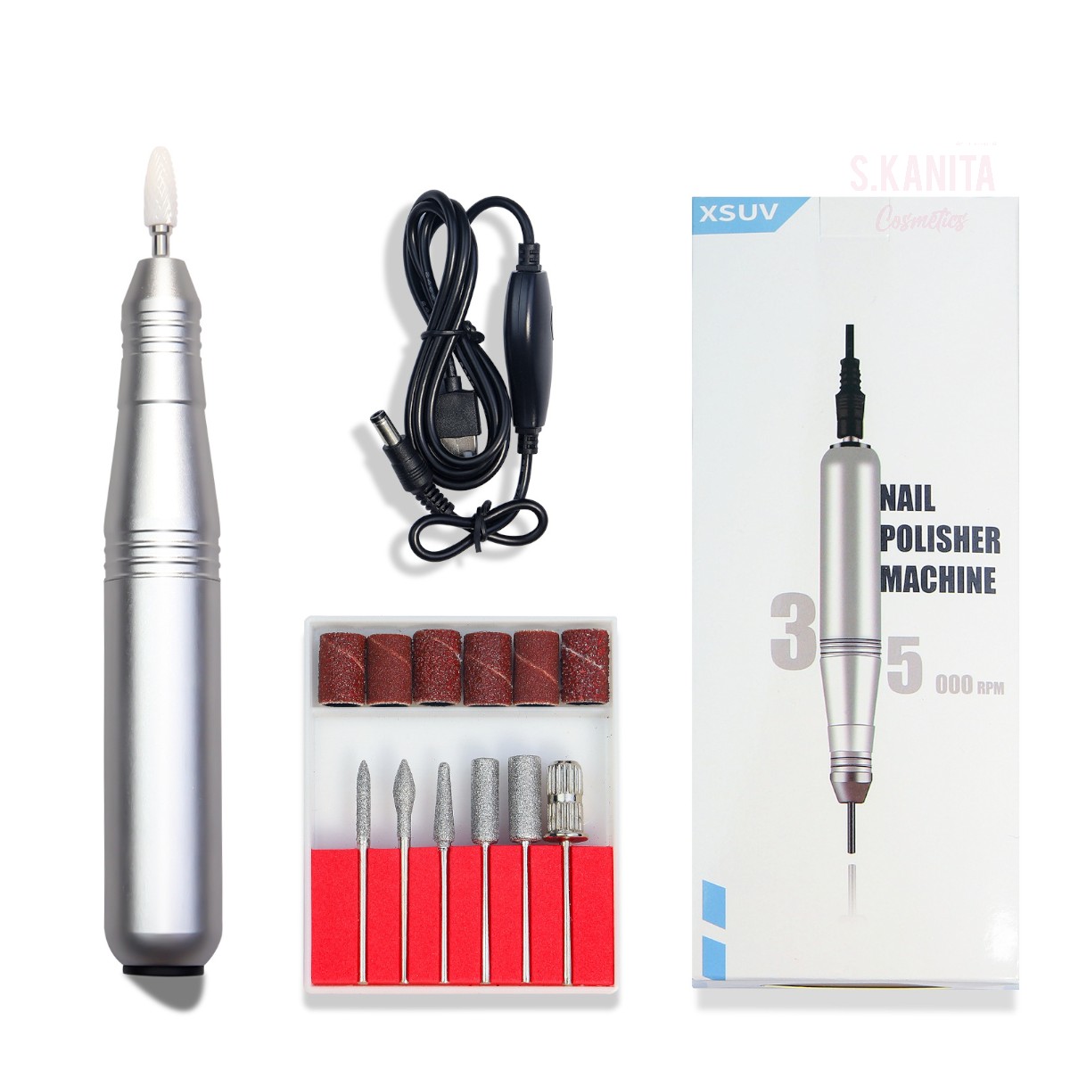เครื่องเจียร์เล็บ ตกแต่งเล็บ Nail Drill