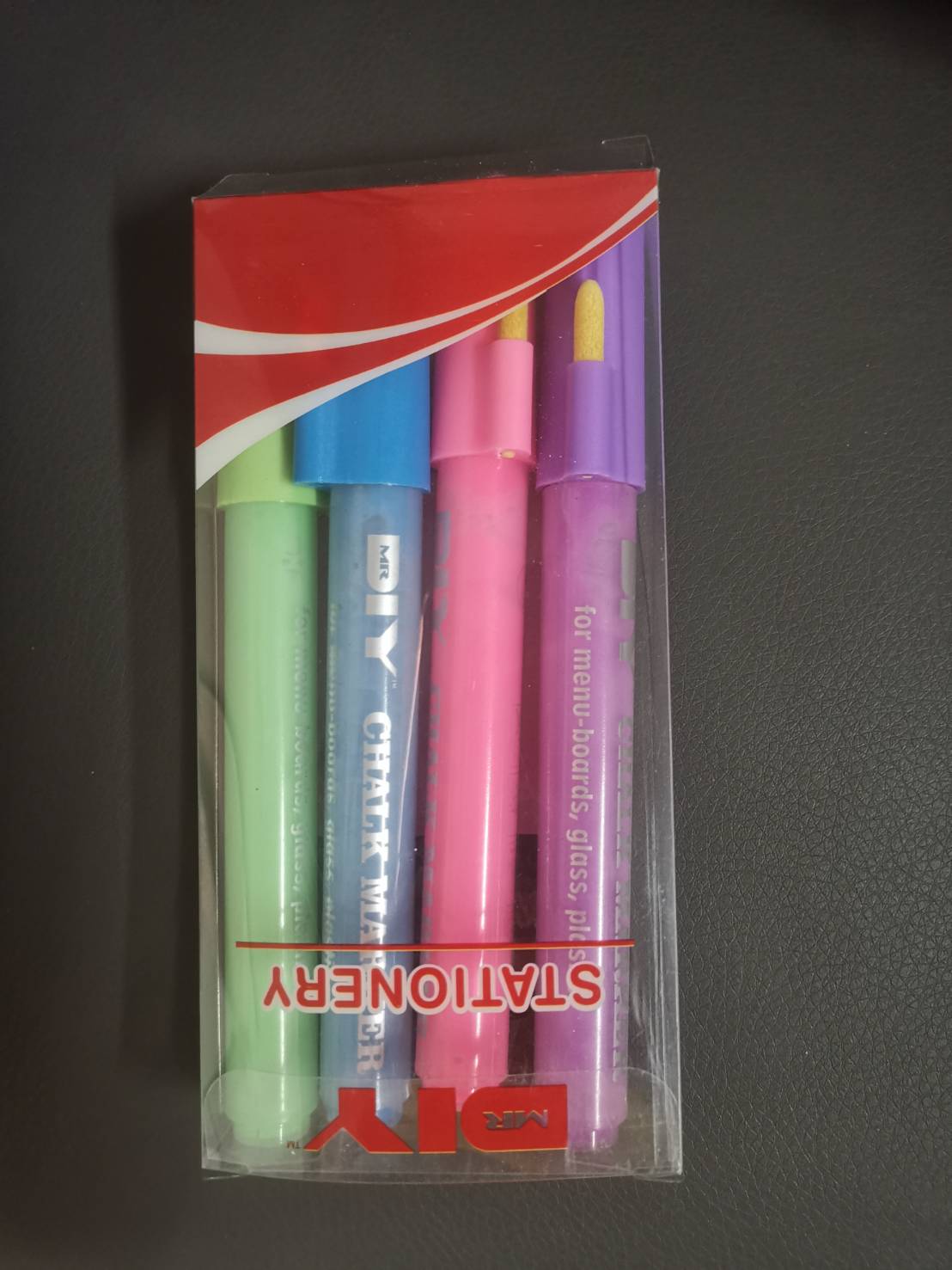 ปากกาชอล์กน้ำแพค 4 สี