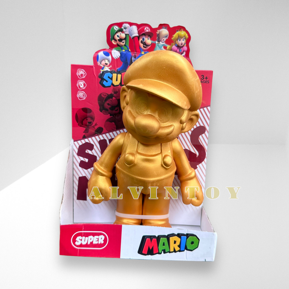 โมเดล Super Mario - ซูเปอร์มาริโอ ขนาดความสูง 21 ซม.