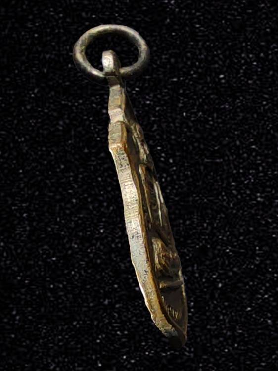 เหรียญหลวงพ่อสงฆ์ วัดเจ้าฟ้าศาลาลอย ชุมพร ปี 2517 เนื้อทองแดง