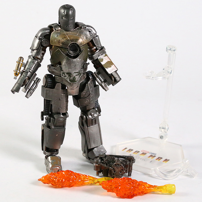 Figure Iron Man Mark I โมเดล ฟิกเกอร์ ไอรอนแมน มาร์ค 1 อเวนเจอร์ส มาเวล งานแท้