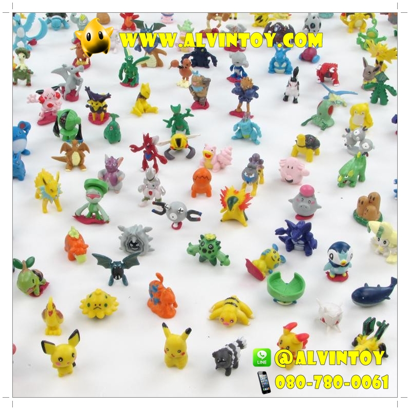 โมเดล Pokemon - โปเกม่อน 100 ตัว