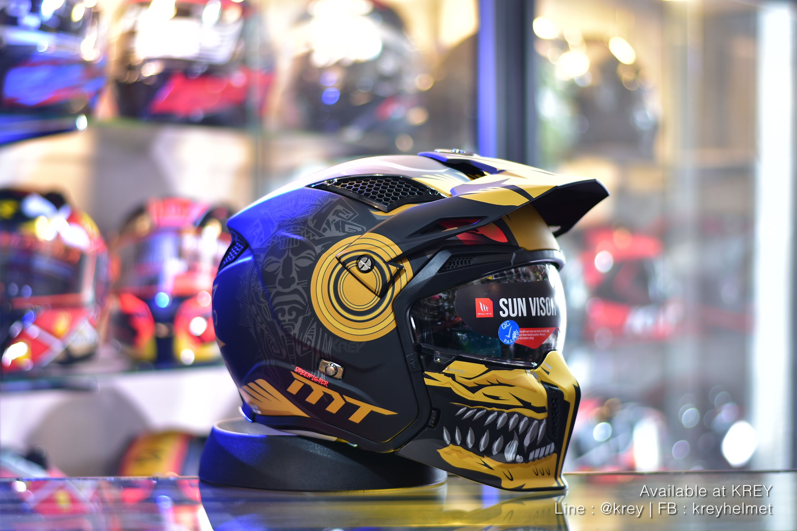 MT model STREETFIGHTER SV : AZTEC MATT YELLOW