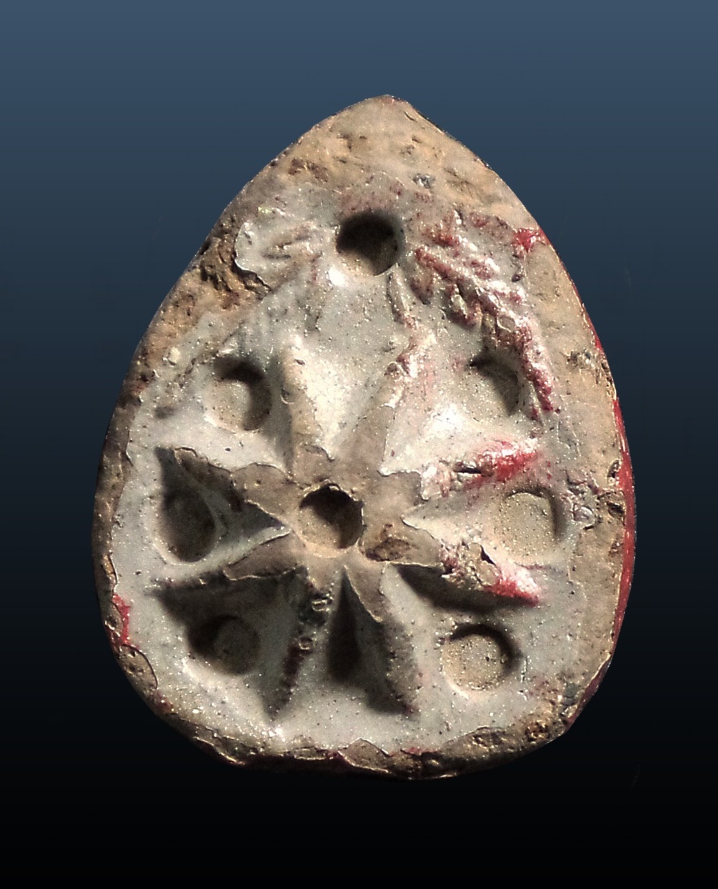 ดาวนายสิบ หรือไม้มงคล หลวงพ่อผินะ วัดสนมลาว สระบุรี ปี2527