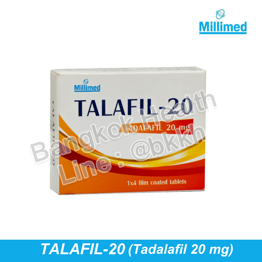 Millimed Talafil-20 (Tadalafil 20 mg)