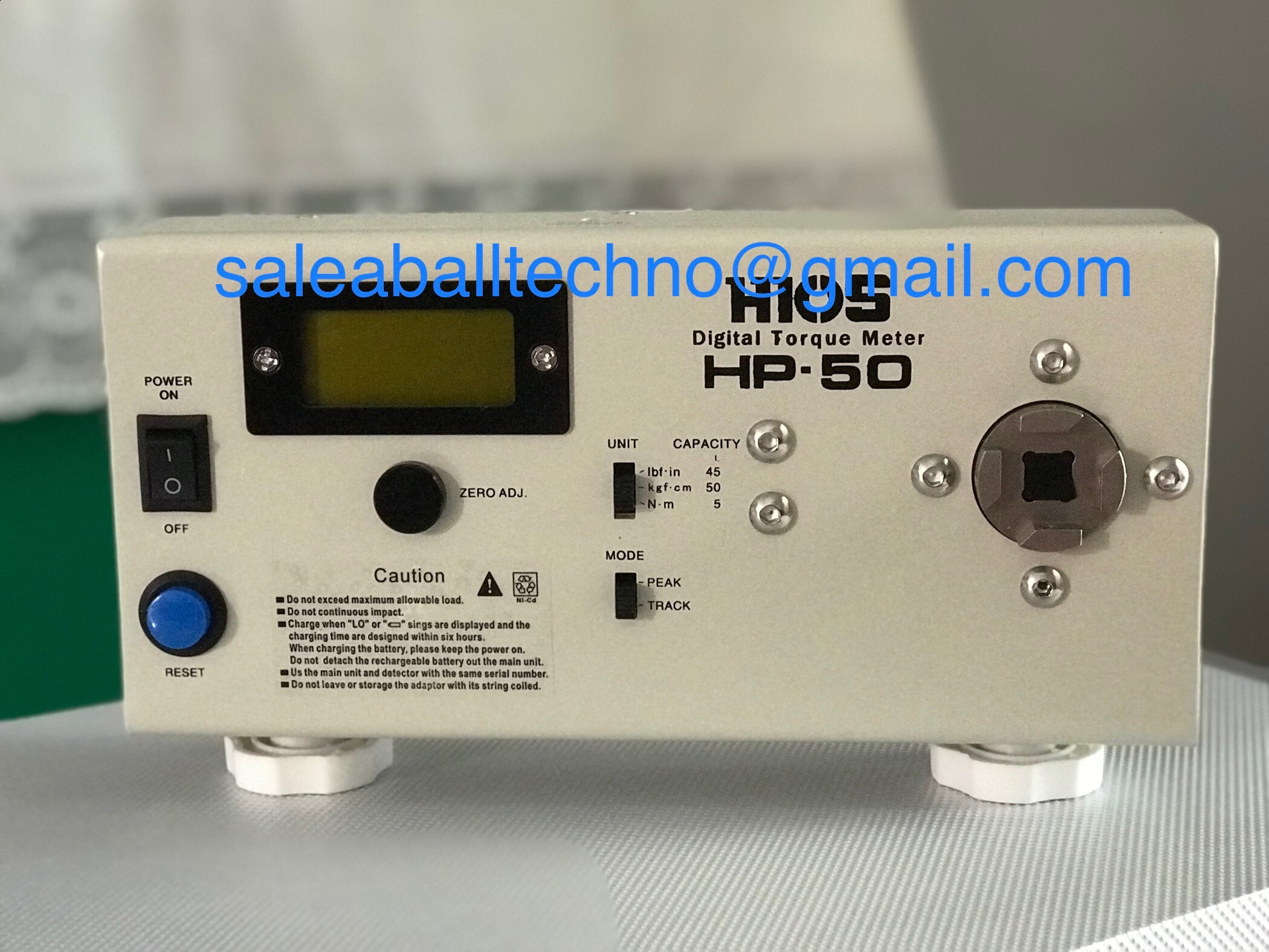 เครื่องวัดแรงบิด Digital Torque meter รุ่น HP-50