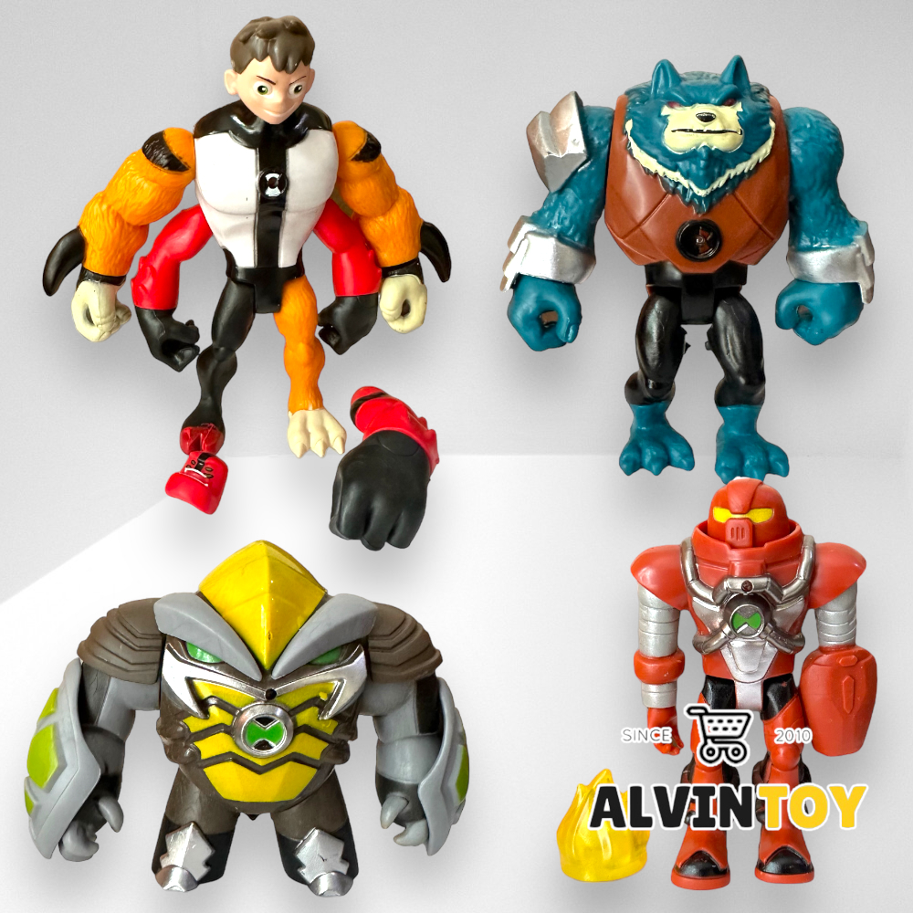 โมเดล Ben 10 เบนเท็น Set 4 ตัว
