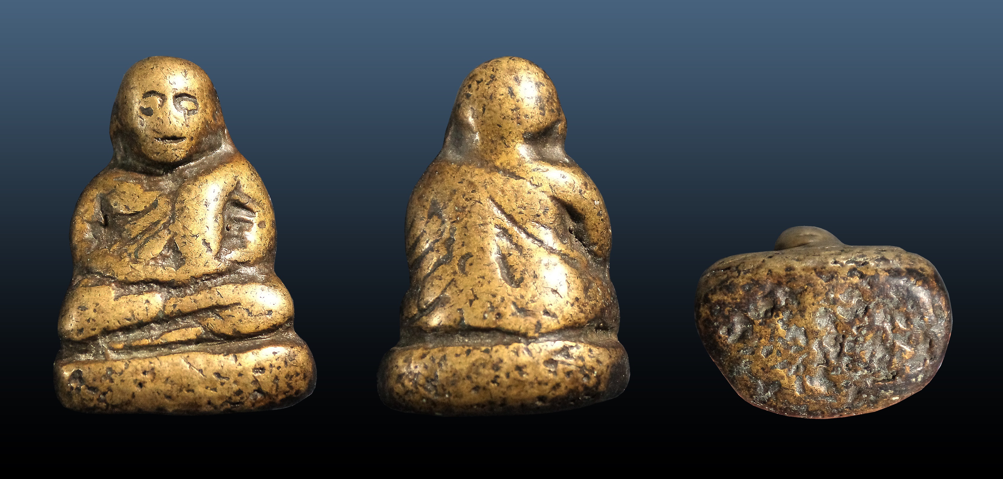 หลวงพ่อเงิน วัดบางคลาน พิมพ์ขี้ตา 3 ชาย