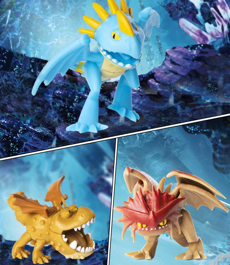โมเดล How To Train Your Dragon 2 เซ็ต 10 ตัว